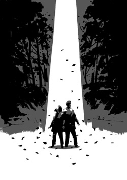 x-Files- illustration by Patrick Leger - Pilot